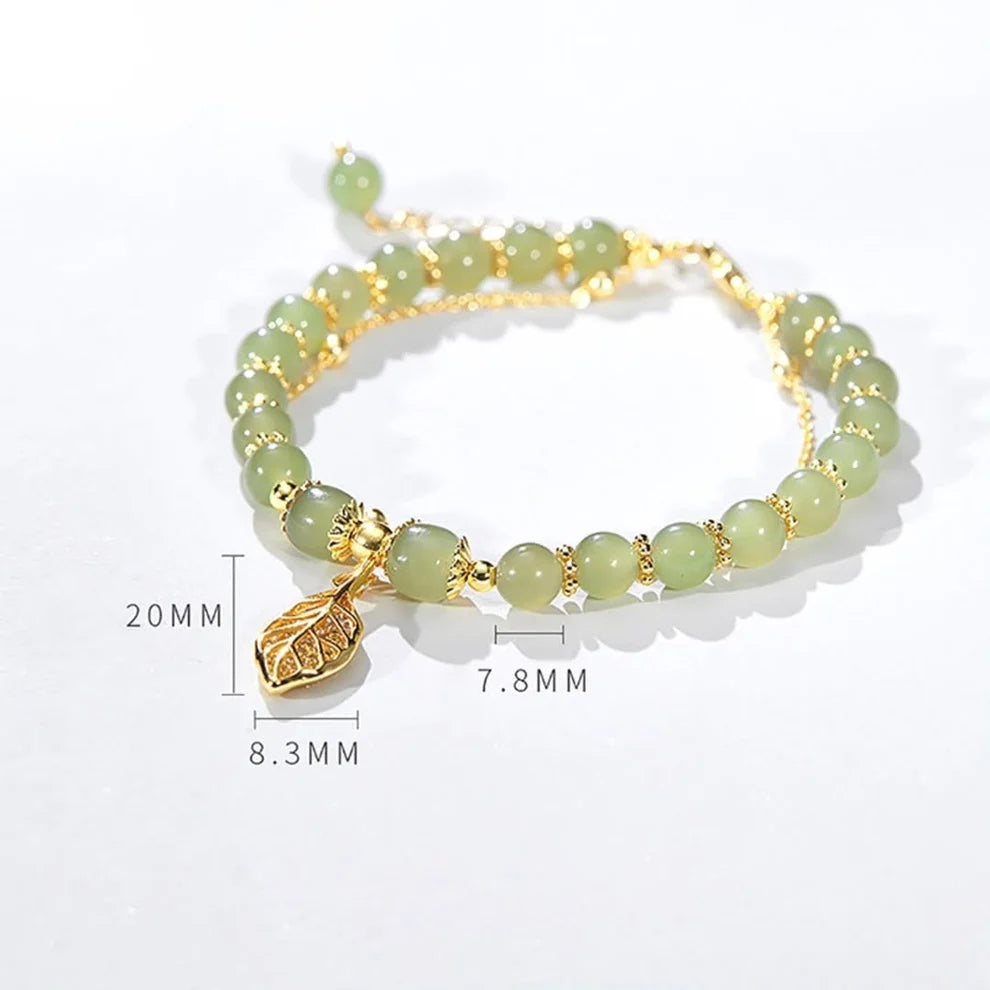 Pulsera hoja de luna