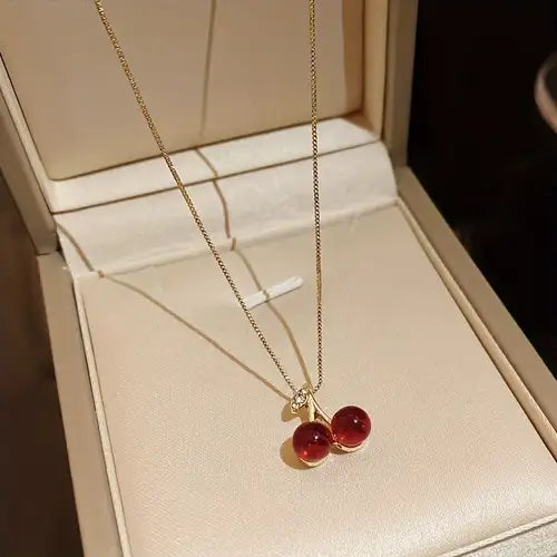 Collar de Cerezas 🍒