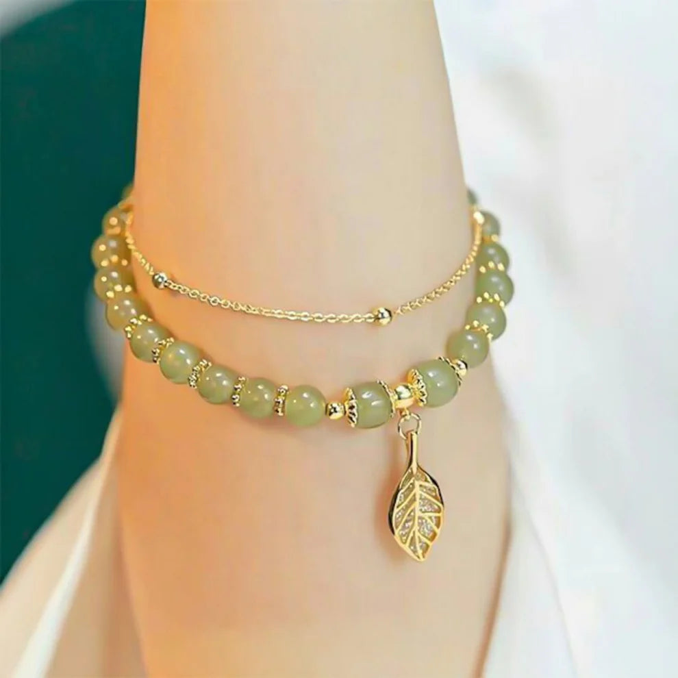 Pulsera hoja de luna