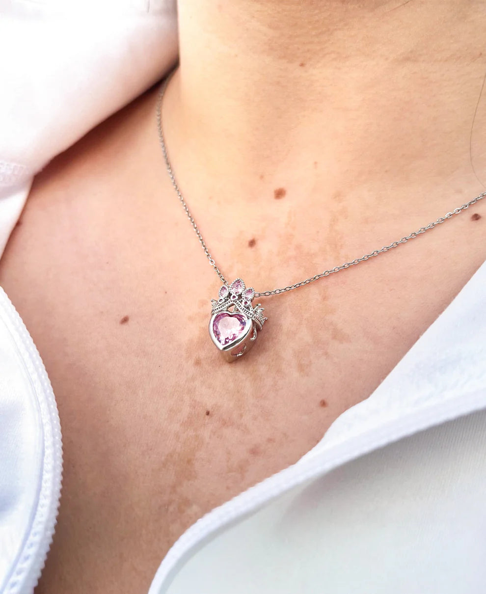 Collar corona Rapunzel (plata)
