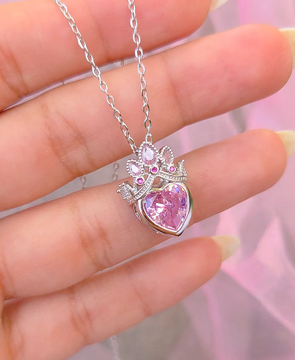 Collar corona Rapunzel (plata)