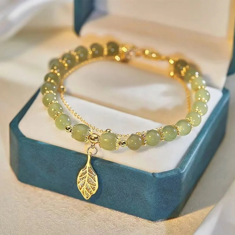 Pulsera hoja de luna