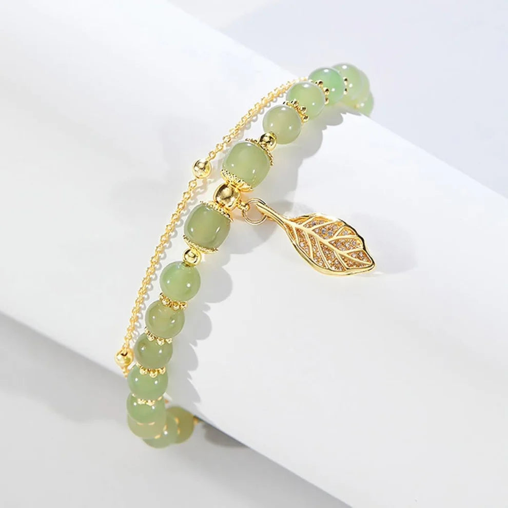 Pulsera hoja de luna