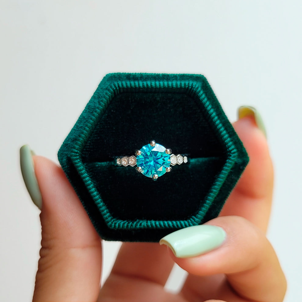 Anillo Tuva con plata S925 - LYX Guatemala