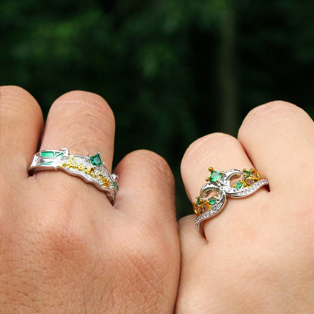 Anillos Severus Snape con plata S925 - LYX Guatemala