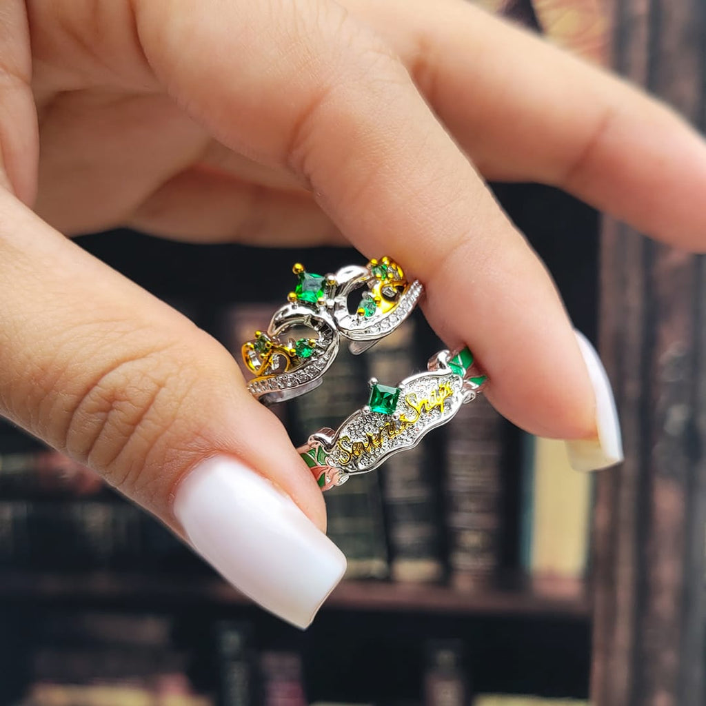 Anillos Severus Snape con plata S925 - LYX Guatemala