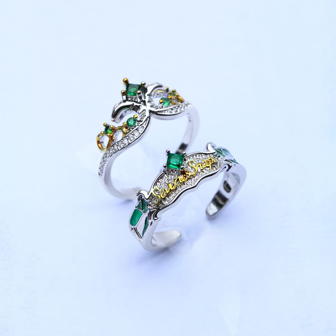 Anillos Severus Snape con plata S925 - LYX Guatemala