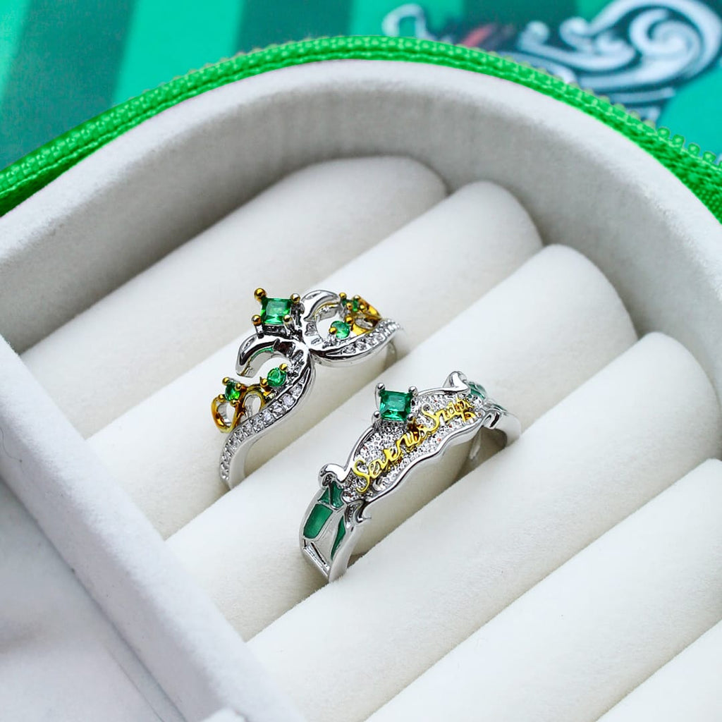 Anillos Severus Snape con plata S925 - LYX Guatemala