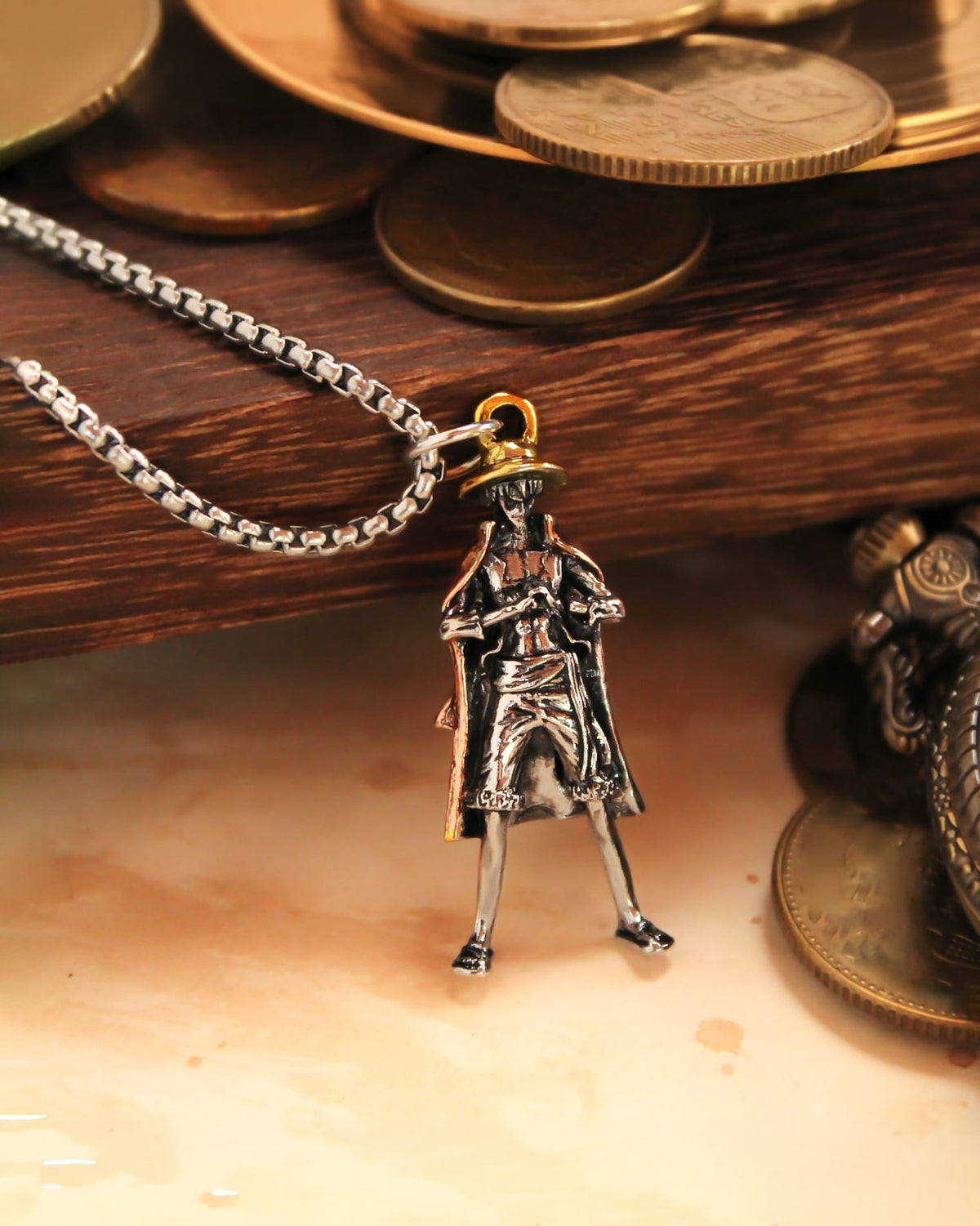 Collar Capitán Luffy