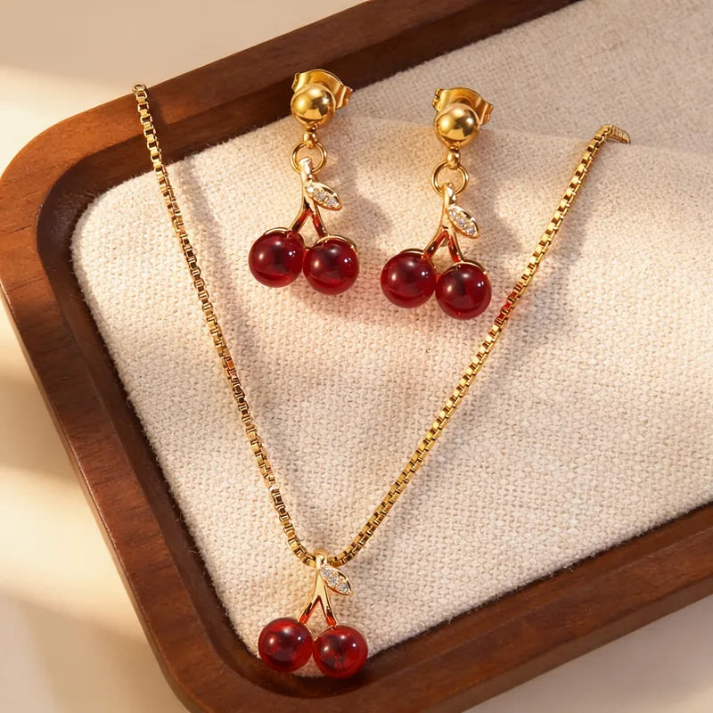 Collar de Cerezas 🍒