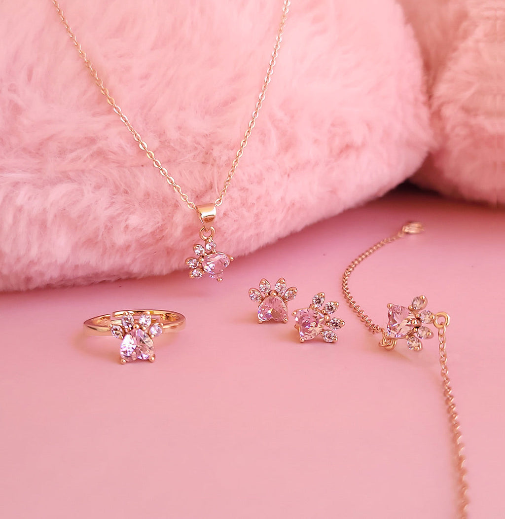 Set Huellitas Rosas