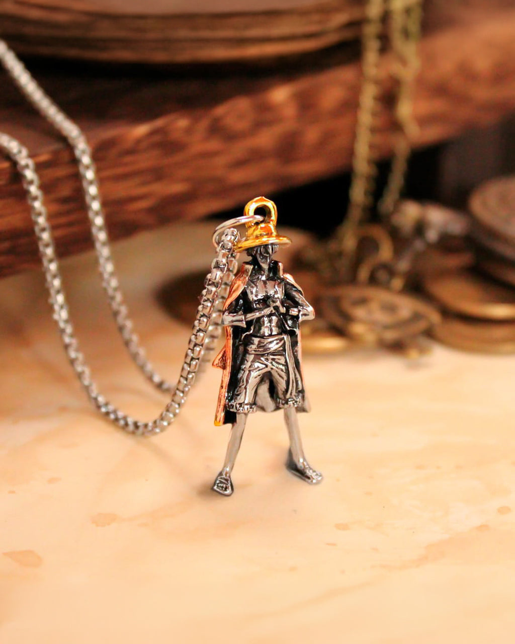 Collar Capitán Luffy