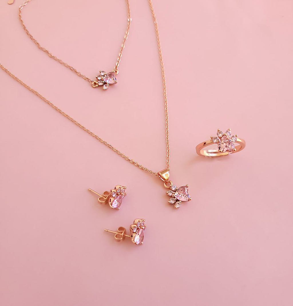Set Huellitas Rosas