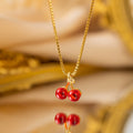 Collar de Cerezas 🍒