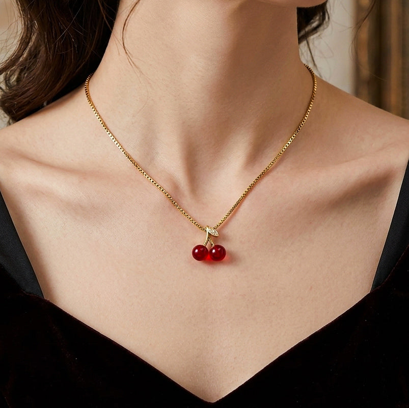 Collar de Cerezas 🍒
