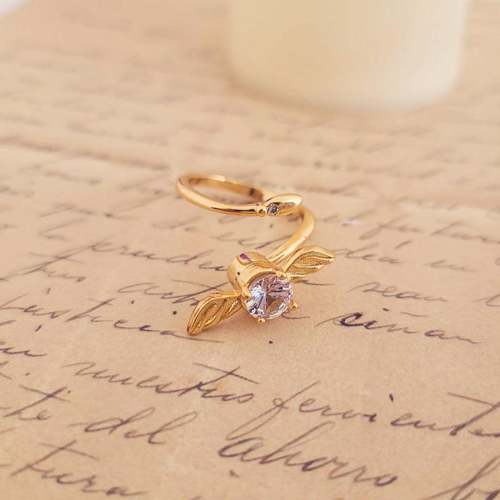 Anillo Snitch Dorada