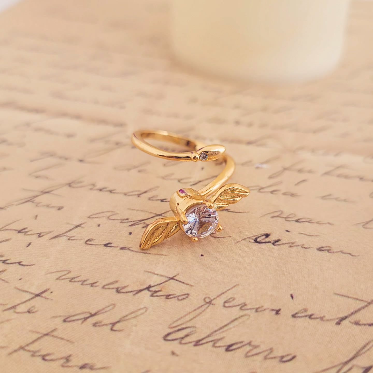 Anillo Snitch Dorada