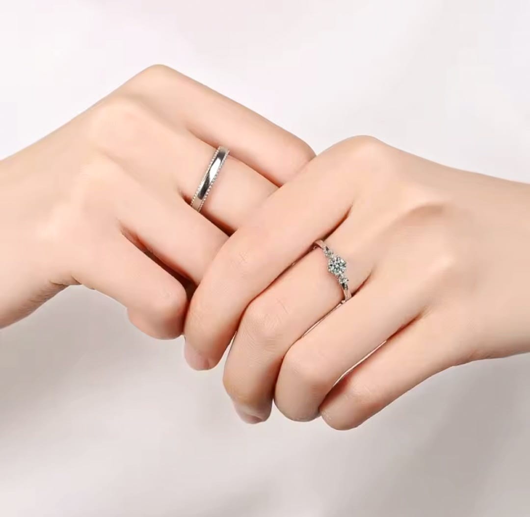 Anillo de compromiso punteado
