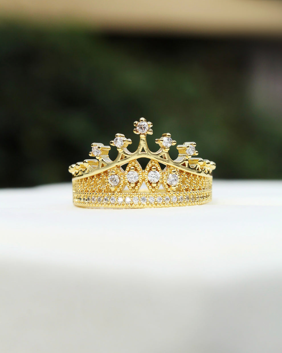 Anillo Corona Aurora