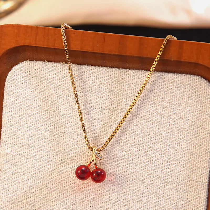 Collar de Cerezas 🍒